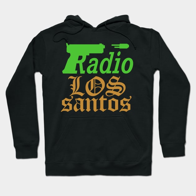 RADIO LOS SANTOS [GTA SAN ANDREAS] LOGO VARIANT Hoodie by jennesis